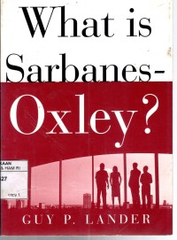 Image of WHAT IS SARBANES OXLEY ?